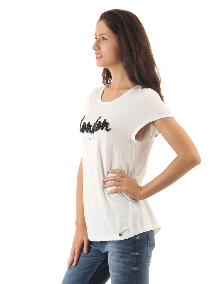 Pepe Jeans London Women Solid T-Shirt